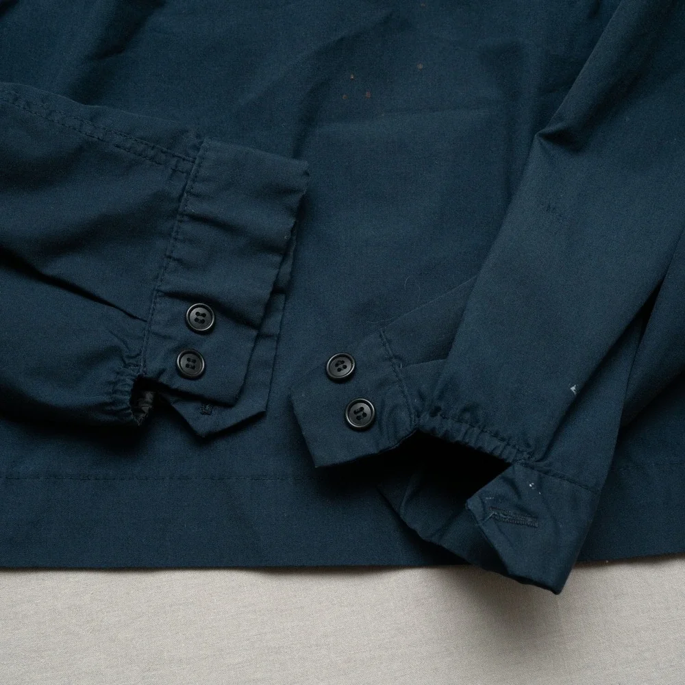 Vintage 60s 70s English Squire Thrashed‎ Cropped Work Jacket Talon Zip XXL